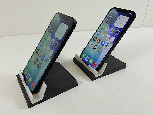 Apple iphone 12 - 64 gb - black (2x) - afbeelding 4 van  6