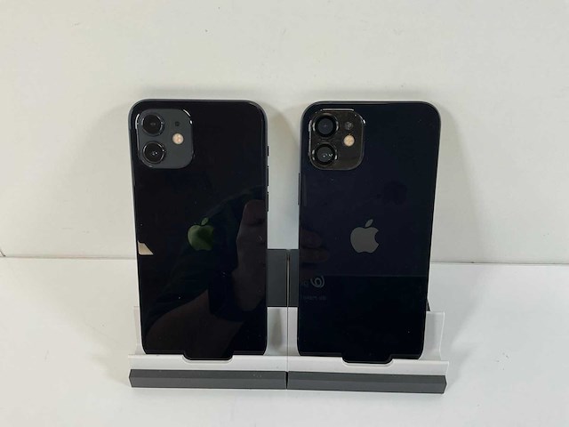 Apple iphone 12 - 64 gb - black (2x) - afbeelding 5 van  6