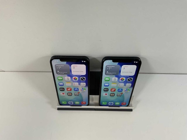 Apple iphone 12 - 64 gb - black (2x) - afbeelding 2 van  6