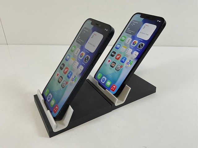 Apple iphone 12 - 64 gb - black (2x) - afbeelding 5 van  6