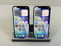Apple iphone 12 - 64 gb - black (2x) - afbeelding 1 van  3