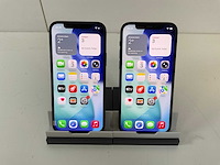 Apple iphone 12 - 64 gb - black (2x) - afbeelding 1 van  4