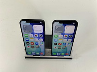 Apple iphone 12 - 64 gb - black (2x) - afbeelding 1 van  2