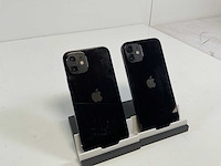 Apple iphone 12 - 64 gb - black (2x) - afbeelding 5 van  5