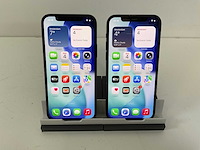 Apple iphone 12 - 64 gb - black (2x) - afbeelding 1 van  4