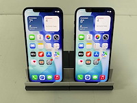 Apple iphone 12 - 64 gb - black (2x) - afbeelding 1 van  3