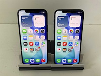 Apple iphone 12 - 64 gb - black (2x) - afbeelding 1 van  4