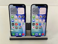 Apple iphone 12 - 64 gb - black (2x) - afbeelding 1 van  5