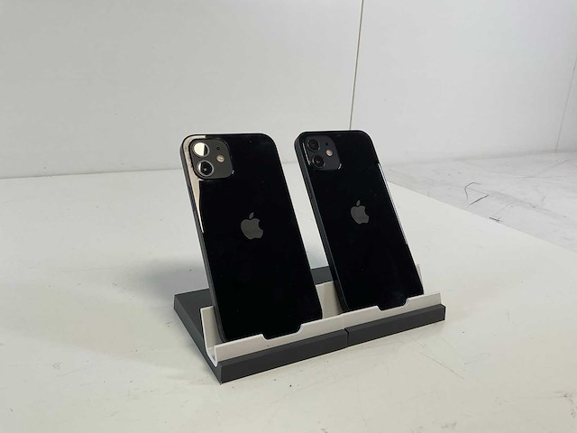 Apple iphone 12 - 64 gb - black (2x) - afbeelding 5 van  5
