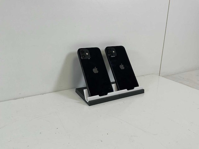 Apple iphone 12 - 64 gb - black (2x) - afbeelding 3 van  3