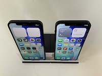 Apple iphone 12 - 64 gb - black (2x) - afbeelding 1 van  4