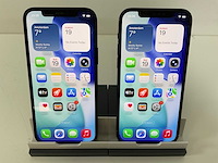 Apple iphone 12 - 64 gb - black (2x) - afbeelding 1 van  5