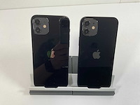 Apple iphone 12 - 64 gb - black (2x) - afbeelding 5 van  5