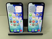 Apple iphone 12 - 64 gb - black (2x) - afbeelding 1 van  5