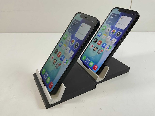 Apple iphone 12 - 64 gb - black (2x) - afbeelding 4 van  5