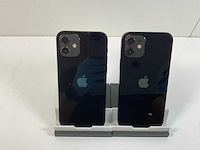 Apple iphone 12 - 64 gb - black (2x) - afbeelding 5 van  5