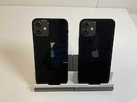 Apple iphone 12 - 64 gb - black (2x) - afbeelding 5 van  5