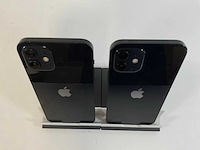 Apple iphone 12 - 64 gb - black (2x) - afbeelding 5 van  5