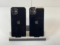 Apple iphone 12 - 64 gb - black (2x) - afbeelding 5 van  5