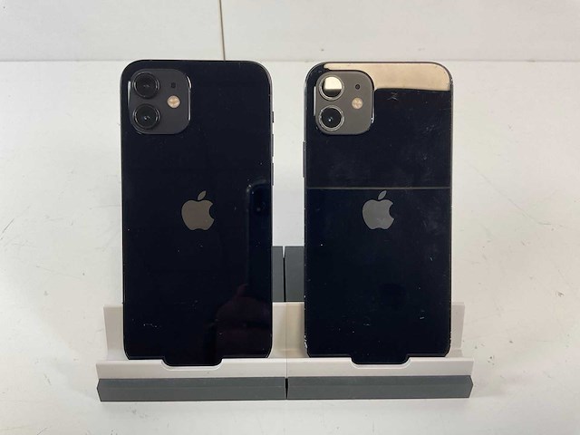 Apple iphone 12 - 64 gb - black (2x) - afbeelding 5 van  5