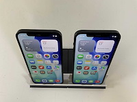 Apple iphone 12 - 64 gb - black (2x) - afbeelding 1 van  4