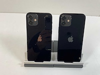 Apple iphone 12 - 64 gb - black (2x) - afbeelding 4 van  4
