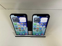 Apple iphone 12 - 64 gb - black (2x) - afbeelding 1 van  2