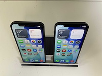 Apple iphone 12 - 64 gb - black (2x) - afbeelding 2 van  5