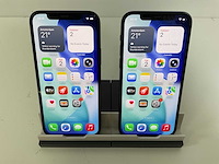 Apple iphone 12 - 64 gb - black (2x) - afbeelding 1 van  5