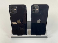 Apple iphone 12 - 64 gb - black (2x) - afbeelding 5 van  5