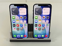 Apple iphone 12 - 64 gb - black (2x) - afbeelding 1 van  5