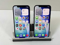Apple iphone 12 - 64 gb - black (2x) - afbeelding 1 van  1