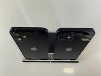 Apple iphone 12 - 64 gb - black (2x) - afbeelding 5 van  5