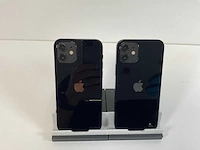 Apple iphone 12 - 64 gb - black (2x) - afbeelding 5 van  5