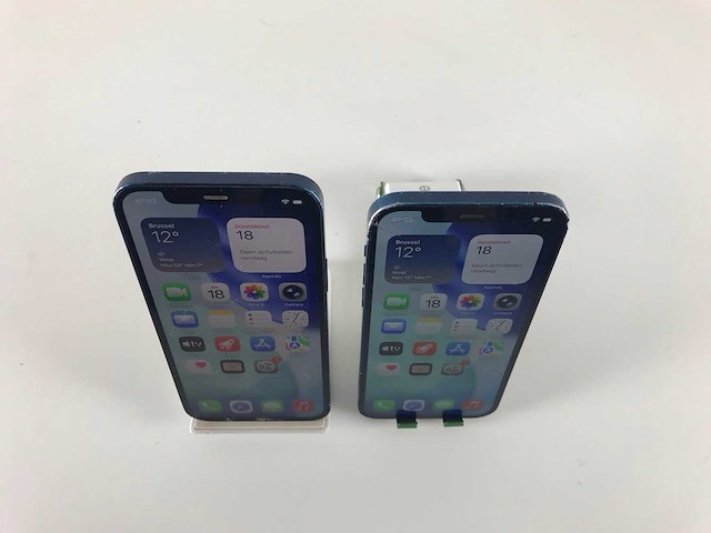 Apple iphone 12 - 64 gb - blue (2x) - afbeelding 4 van  5