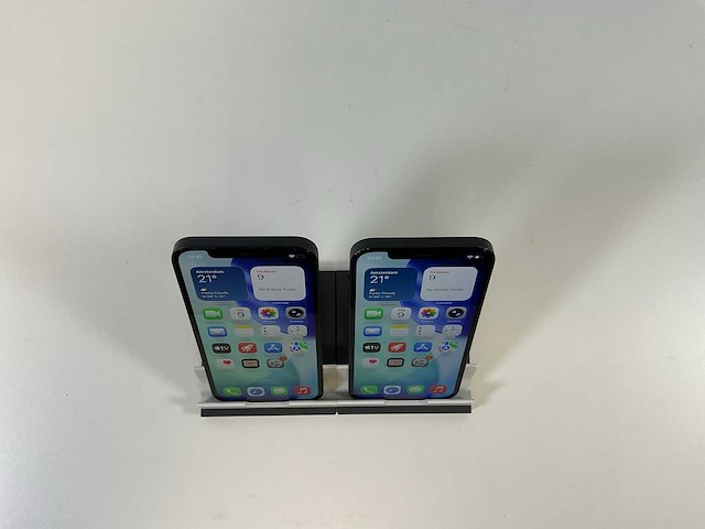 Apple iphone 12 - 64 gb / 128 gb - black (2x) - afbeelding 2 van  7