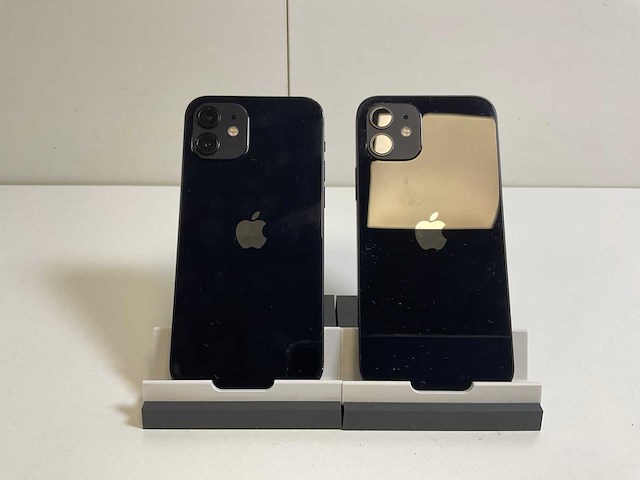 Apple iphone 12 - 64 gb / 128 gb - black (2x) - afbeelding 5 van  5