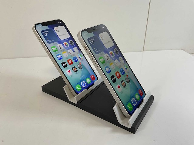 Apple iphone 12 - 64 gb / 128 gb - white (2x) - afbeelding 4 van  5