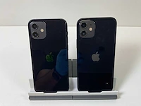 Apple iphone 12 - 64 gb / 256 gb - black (2x) - afbeelding 5 van  5