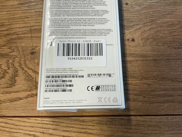 Apple iphone 12 128gb zwart - afbeelding 7 van  7