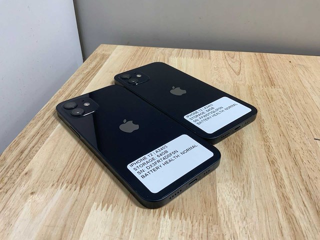 Apple iphone 12 a2403 mobiele telefoon (2x) - afbeelding 5 van  6