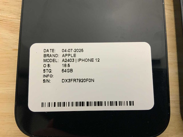 Apple iphone 12 | a2403 smartphone (2x) - afbeelding 4 van  7