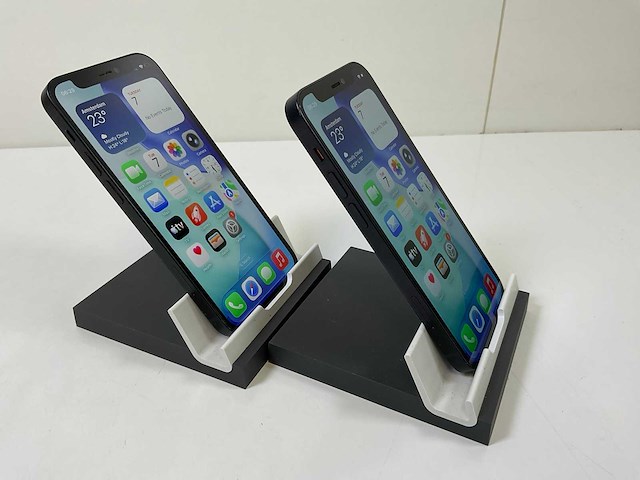 Apple iphone 12 mini - 128 gb - black (2x) - afbeelding 3 van  5