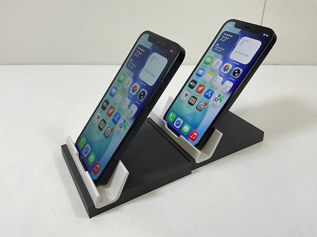Apple iphone 12 mini - 128 gb - black (2x) - afbeelding 4 van  5
