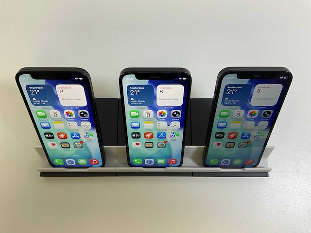 Apple iphone 12 mini - 128 gb - black (3x) - afbeelding 2 van  5