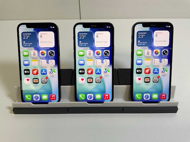 Apple iphone 12 mini - 128 gb - black (3x) - afbeelding 1 van  5