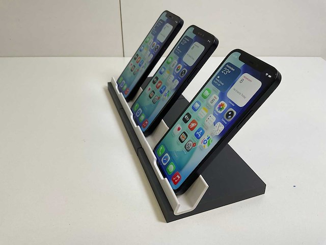Apple iphone 12 mini - 128 gb - black (3x) - afbeelding 4 van  5