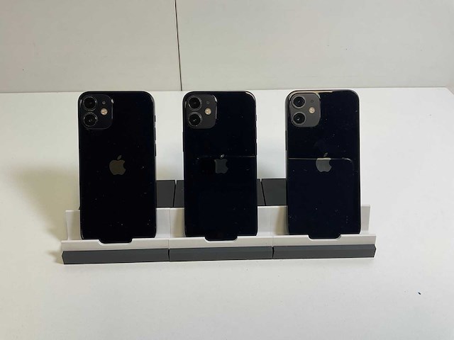 Apple iphone 12 mini - 128 gb - black (3x) - afbeelding 5 van  5