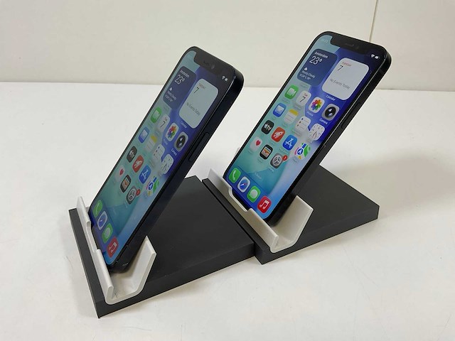 Apple iphone 12 mini - 64 gb - black (2x) - afbeelding 4 van  5