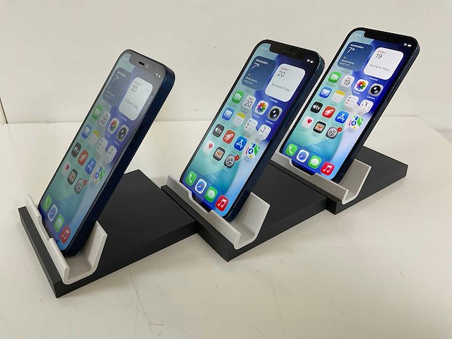 Apple iphone 12 mini - 64 gb - blue (3x) - afbeelding 3 van  5